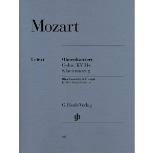 Konzert C-Dur KV314 f&uuml;r Oboe und Orchester