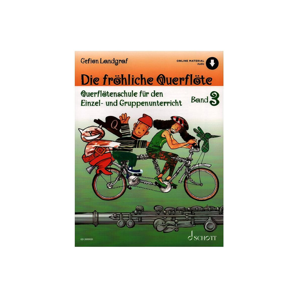 Die fröhliche Querflöte (+Onli box