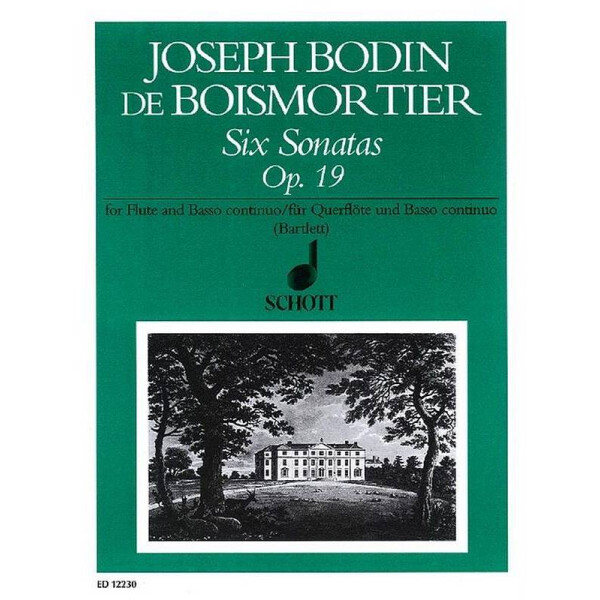 6 Sonatas op.19 für Querflöte