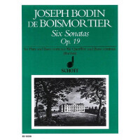 6 Sonatas op.19 für Querflöte