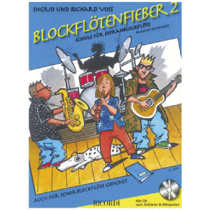 Blockflötenfieber Band 2 (+CD) für