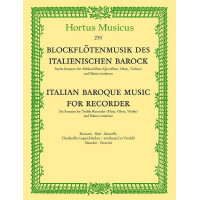 Blockflötenmusik des italienischen