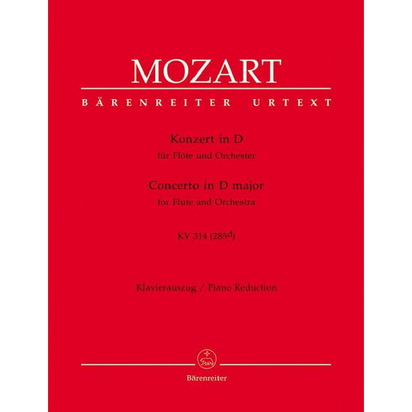 Konzert D-Dur KV314 für Flöte und Orchester