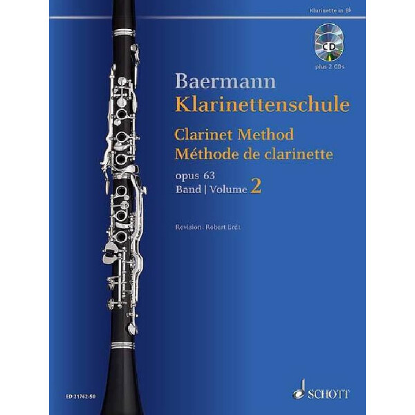 Klarinettenschule op.63 Band 2 (+2 CDs)