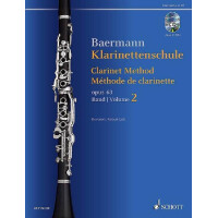 Klarinettenschule op.63 Band 2 (+2 CDs)