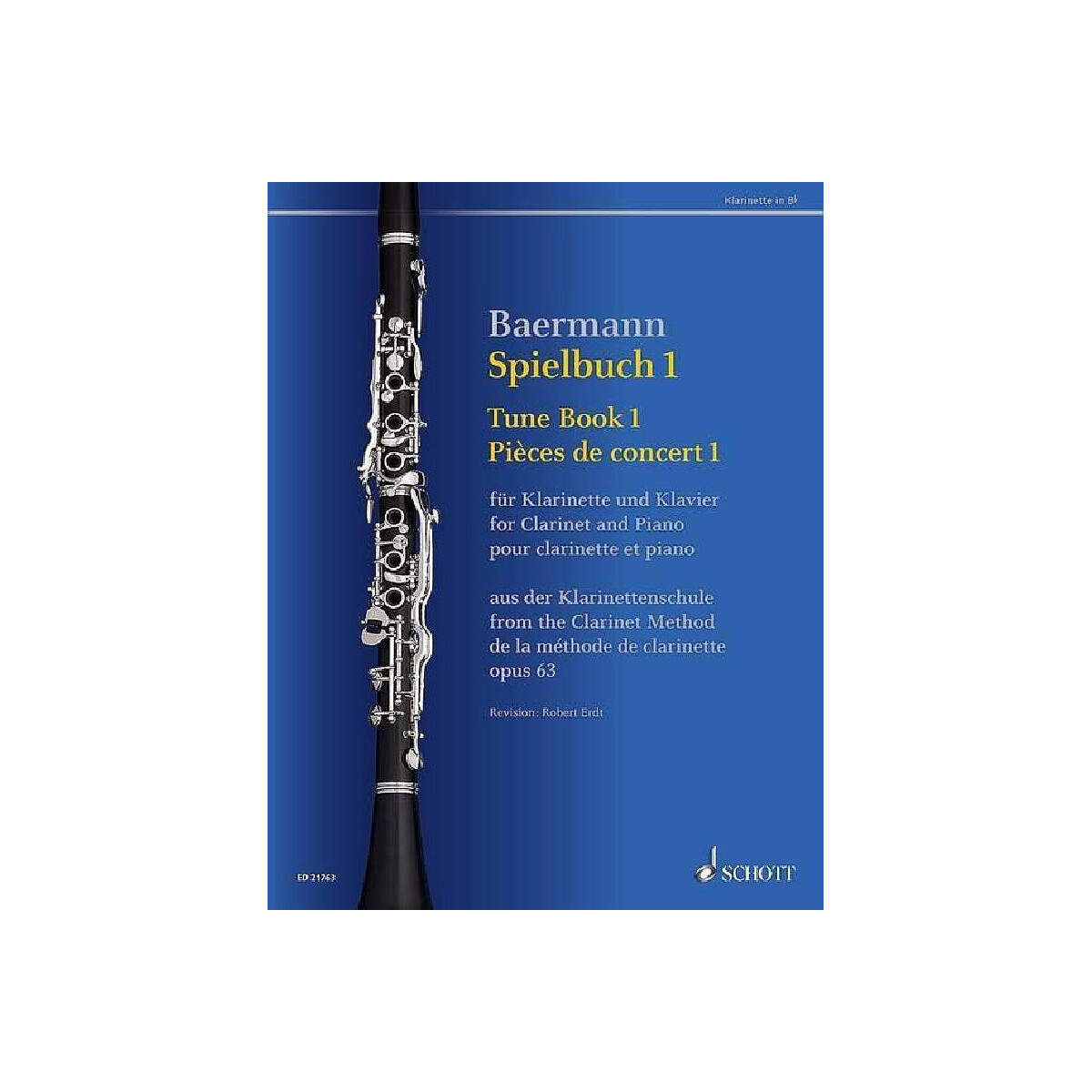 Spielbuch Band 1 aus der Klarinettenschu box