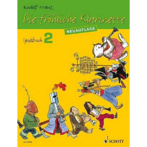 Die fröhliche Klarinette Band 2 - Spielbuch