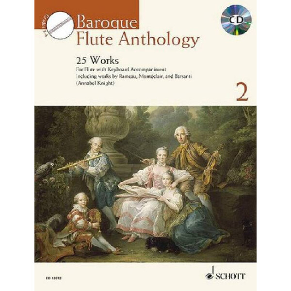 Baroque Flute Anthology vol.2 (+CD)