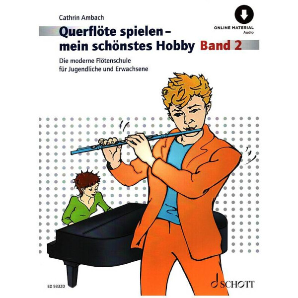 Querflöte spielen mein schönstes Hobby Band 2 (+Online Audio)