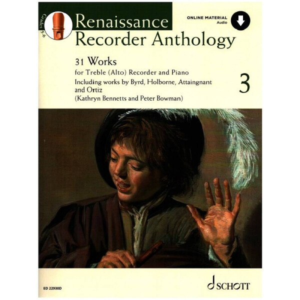Renaissance Recorder Anthology vol.3 (+Online Audio)