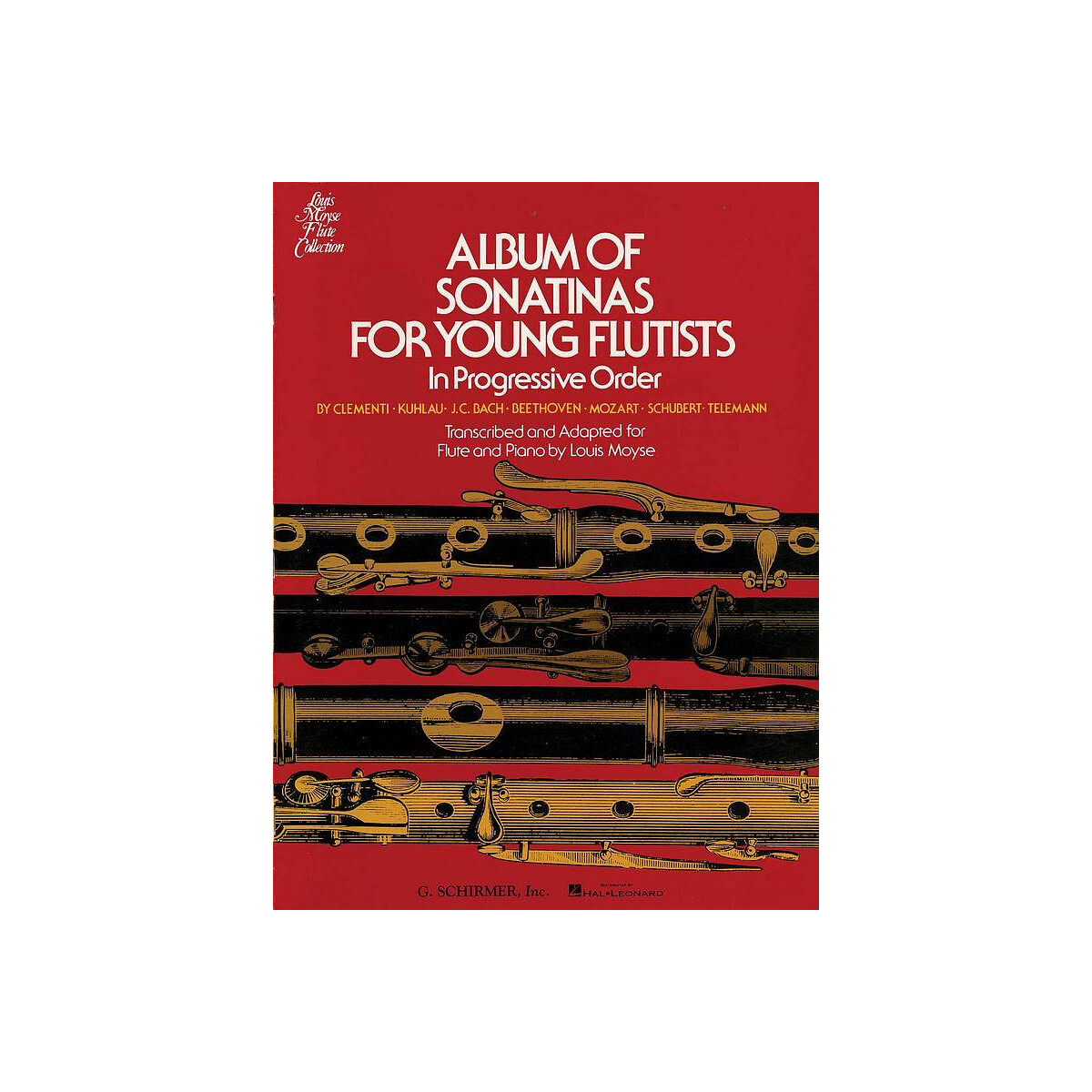 Album of Sonatinas for young flutists box