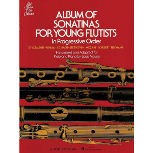Album of Sonatinas for young flutists