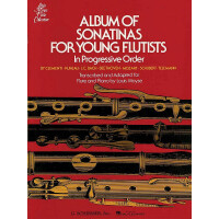 Album of Sonatinas for young flutists
