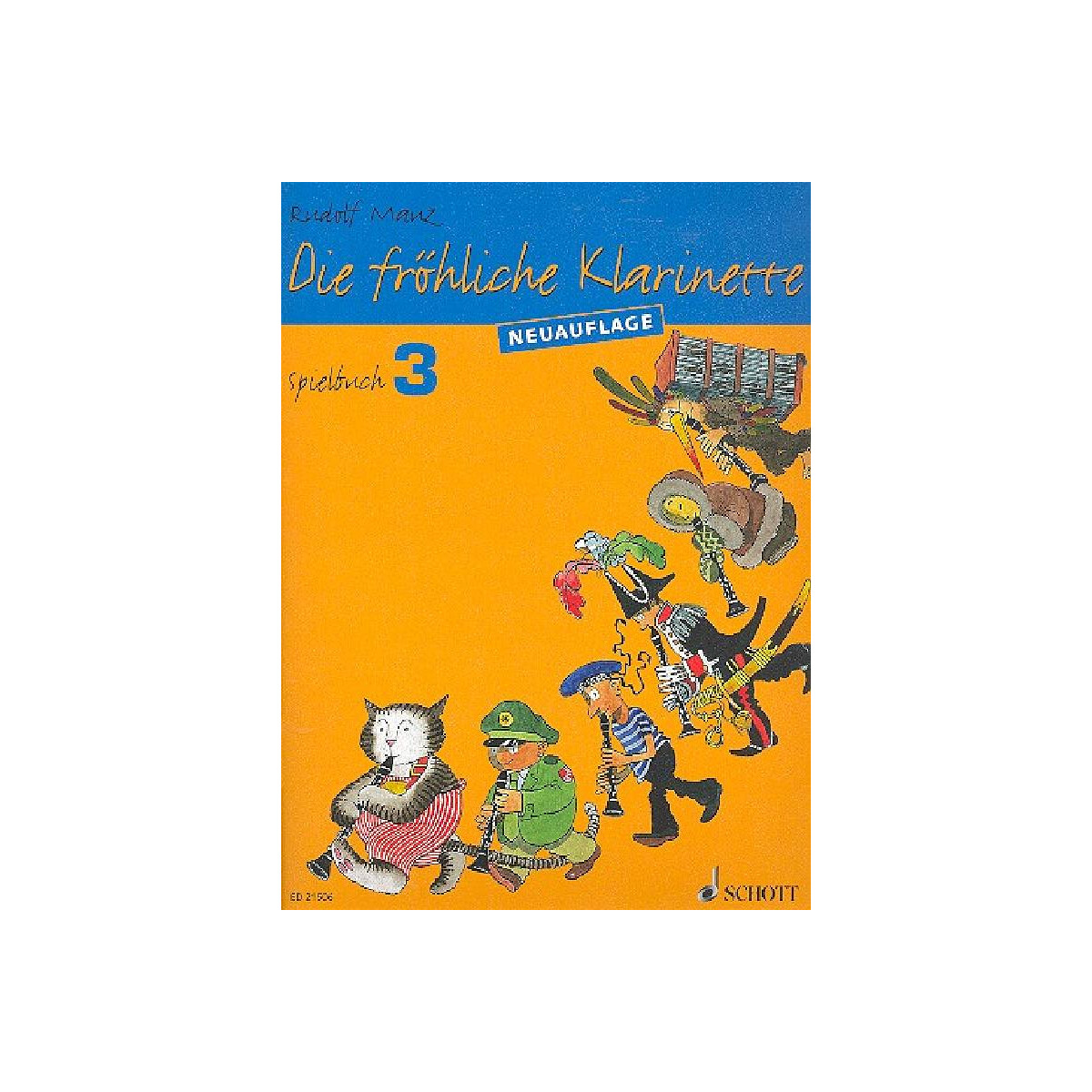 Die fr&ouml;hliche Klarinette Band 3 - Spielbuch