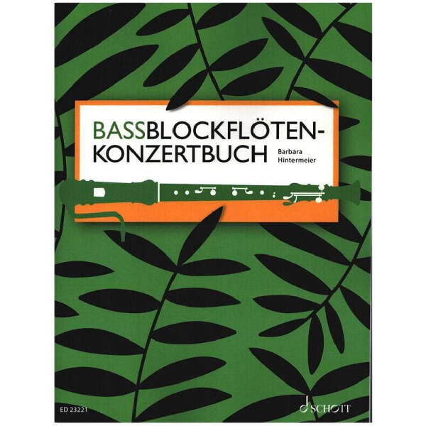 Bassblockflötenkonzertbuch