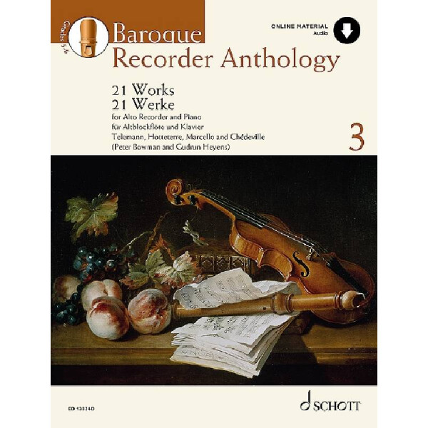 Baroque Recorder Anthology vol.3 (+Online Audio)