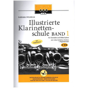 Illustrierte Klarinettenschule Band 1 (+2 CDs)