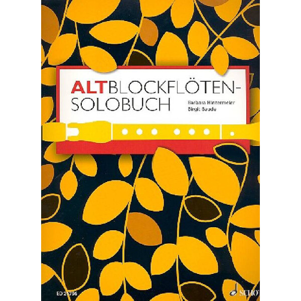Altblockflöten-Solobuch