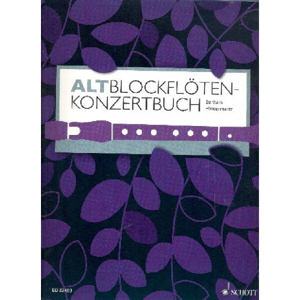 Altblockflöten-Konzertbuch