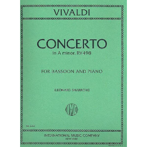Concerto a minor no.2 for bassoon