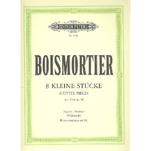 8 kleine Stücke aus op.40