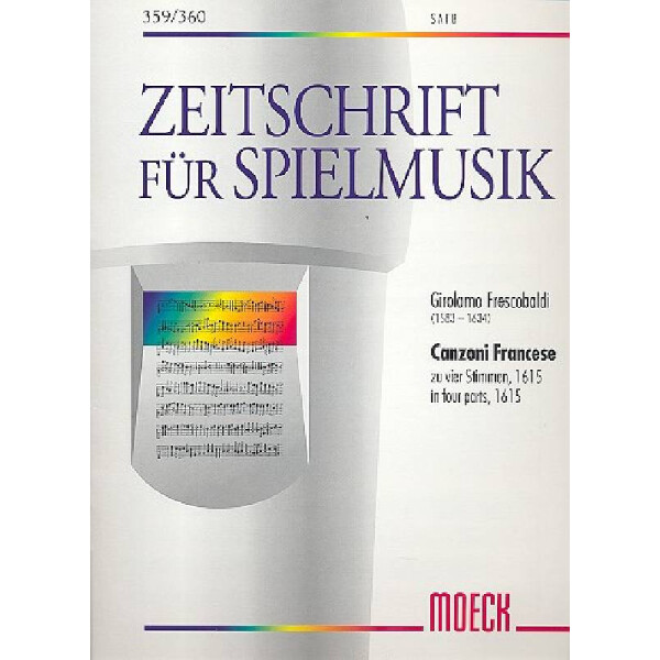 Canzoni francese zu 4 Stimmen