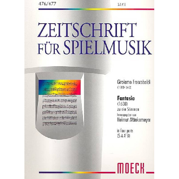 Fantasia für 4 Blockflöten