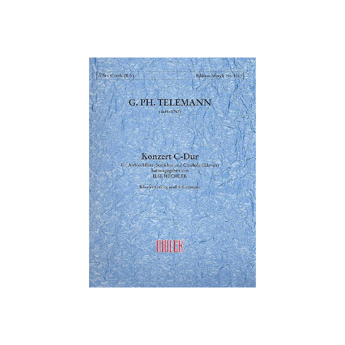 Concerto C-Dur für Altblockflö box