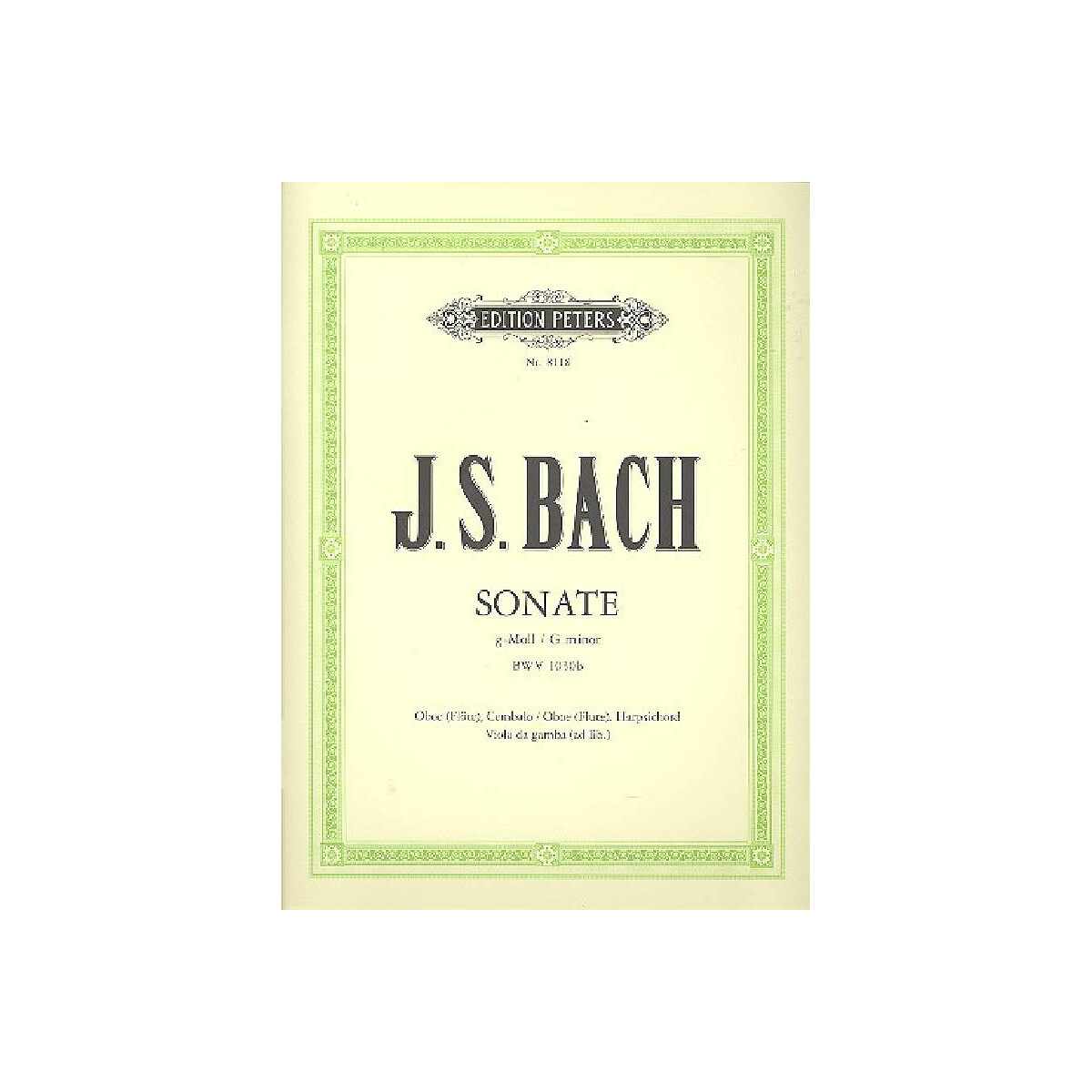 Sonate g-Moll BWV1030b box