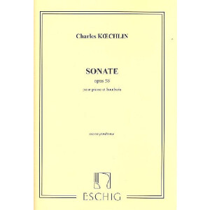 Sonate op.58 pour hautbois et