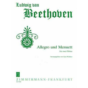 Allegro und Menuett f&uuml;r