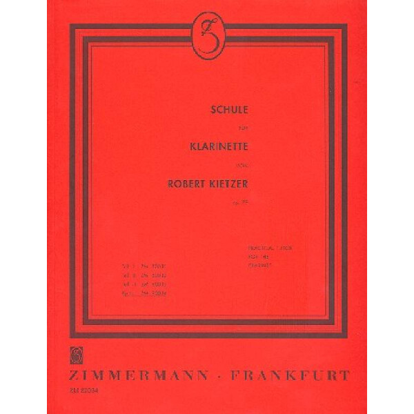 Schule für Klarinette op.79