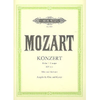 Konzert D-Dur KV314 für Flöte und Orchester