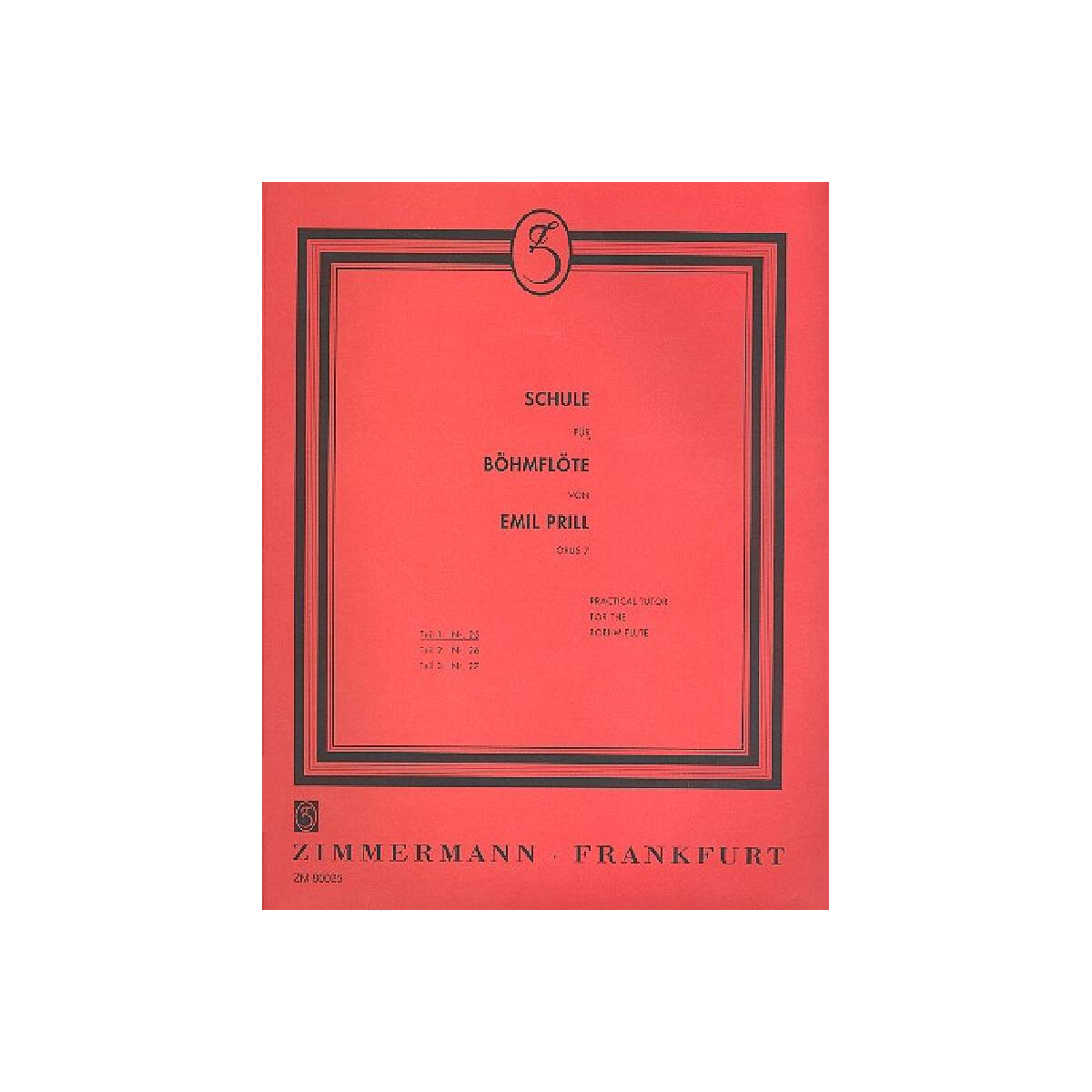 Schule für Boehm-Flöte Band 1 box