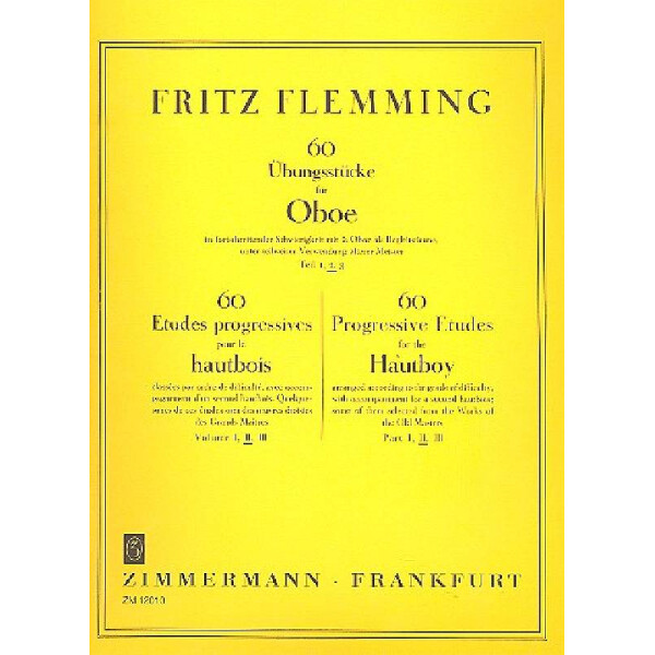 60 Übungsstücke Band 2 für