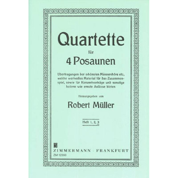 5 ausgewählte Quartette Band 3