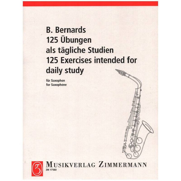 125 Übungen als tägliche Studien