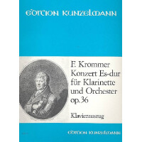 Konzert Es-Dur op.36 für Klarinette und Orchester