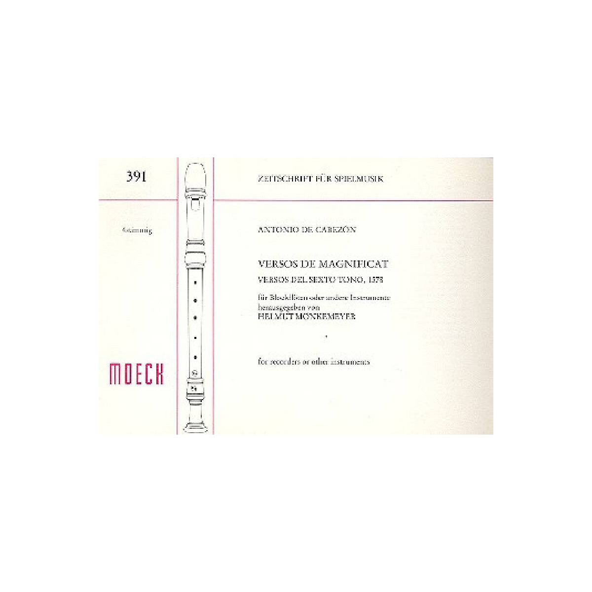 Versos de Magnificat (1578) box