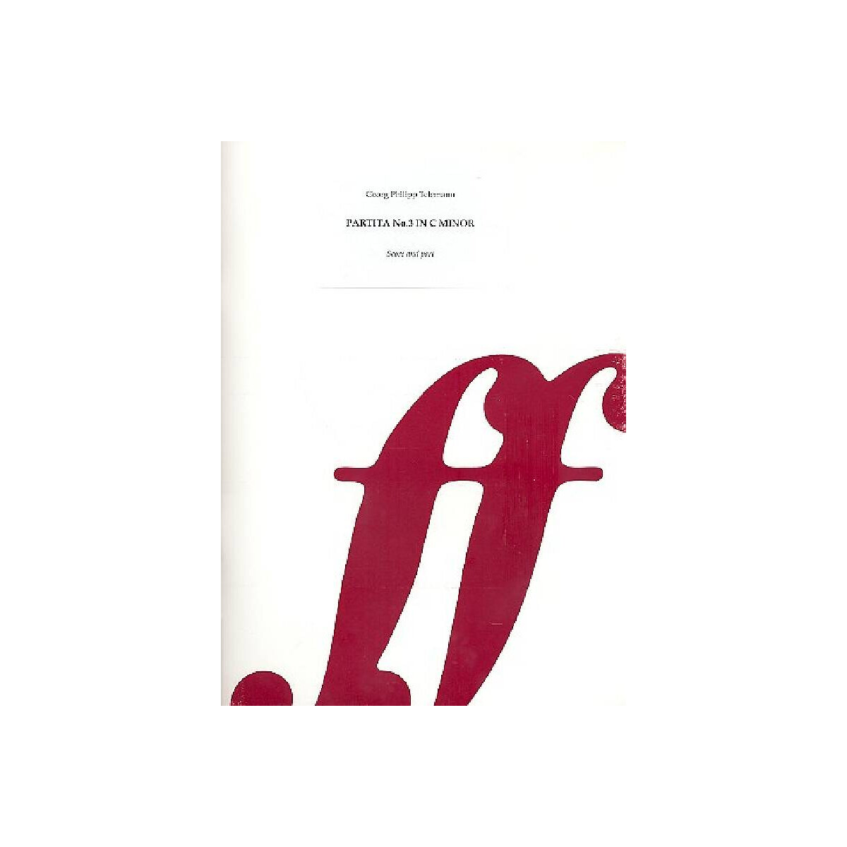 Partita c minor no.3 for box