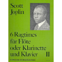 6 Ragtimes Band 2 für Flöte