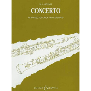 Konzert C-Dur KV314 für Oboe