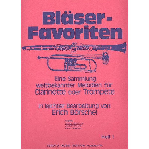 Bläser-Favoriten Band 1