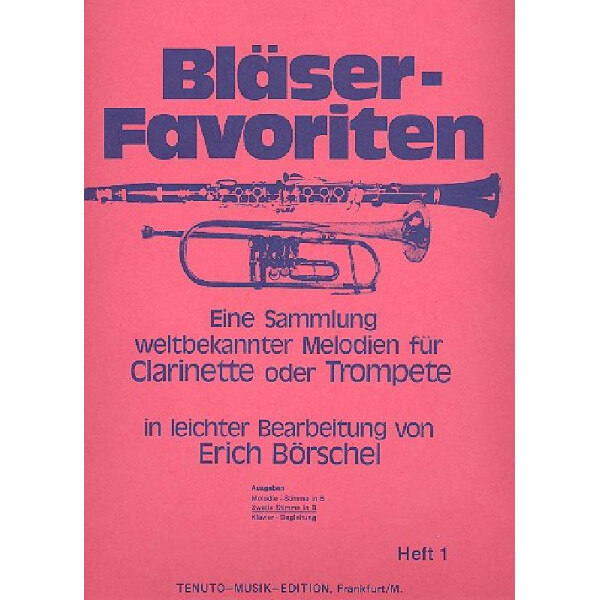 Bläser-Favoriten Band 1