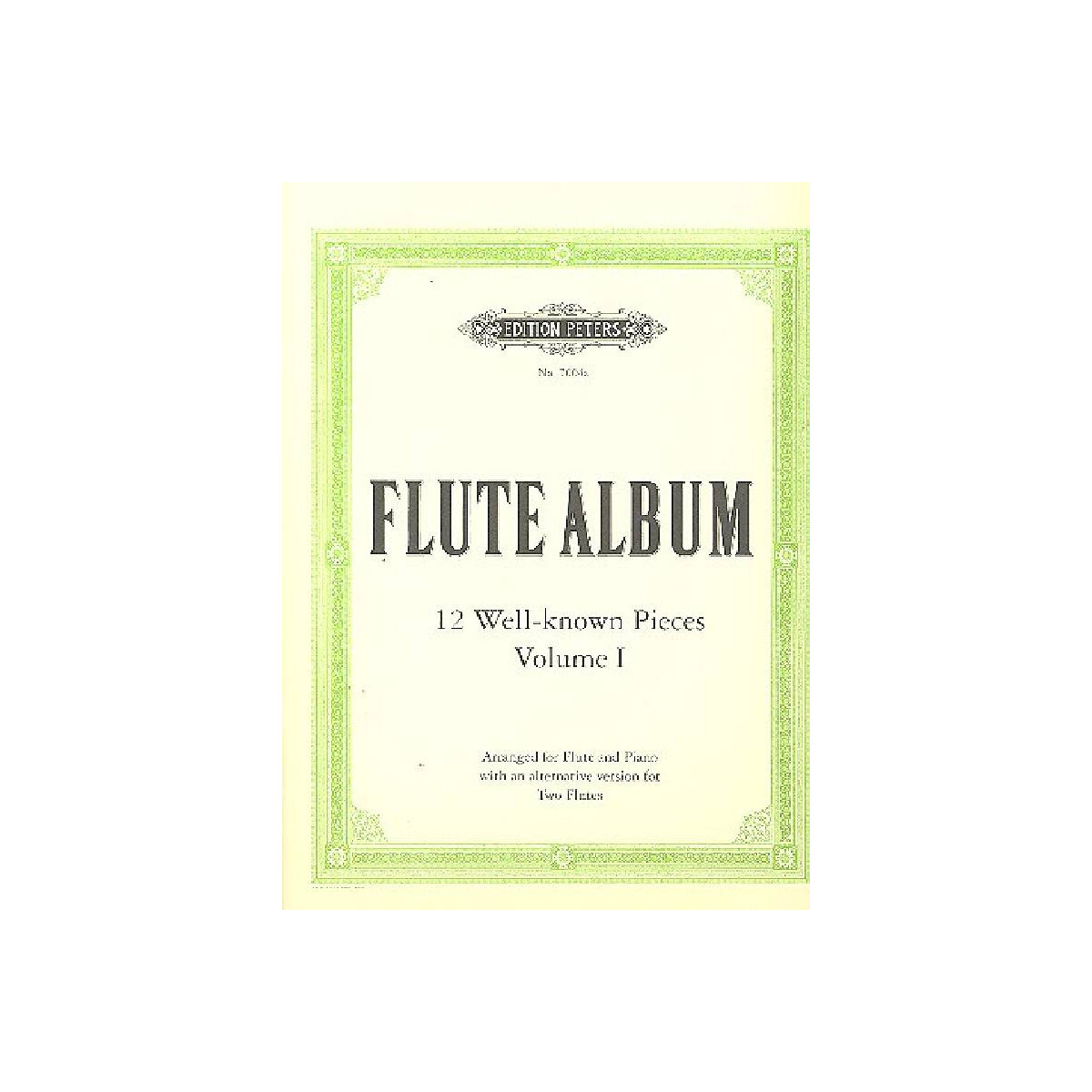 Flute Album vol.1 12 wellknown pieces box