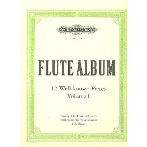 Flute Album vol.1 12 wellknown pieces