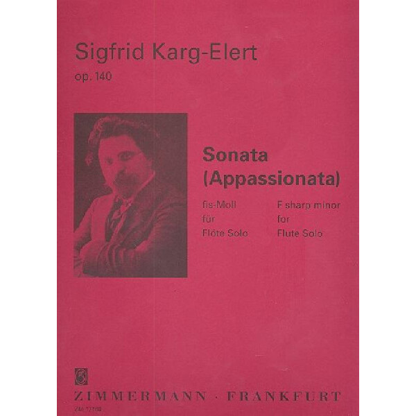 Sonata appassionata fis-Moll op.140