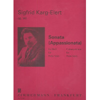 Sonata appassionata fis-Moll op.140