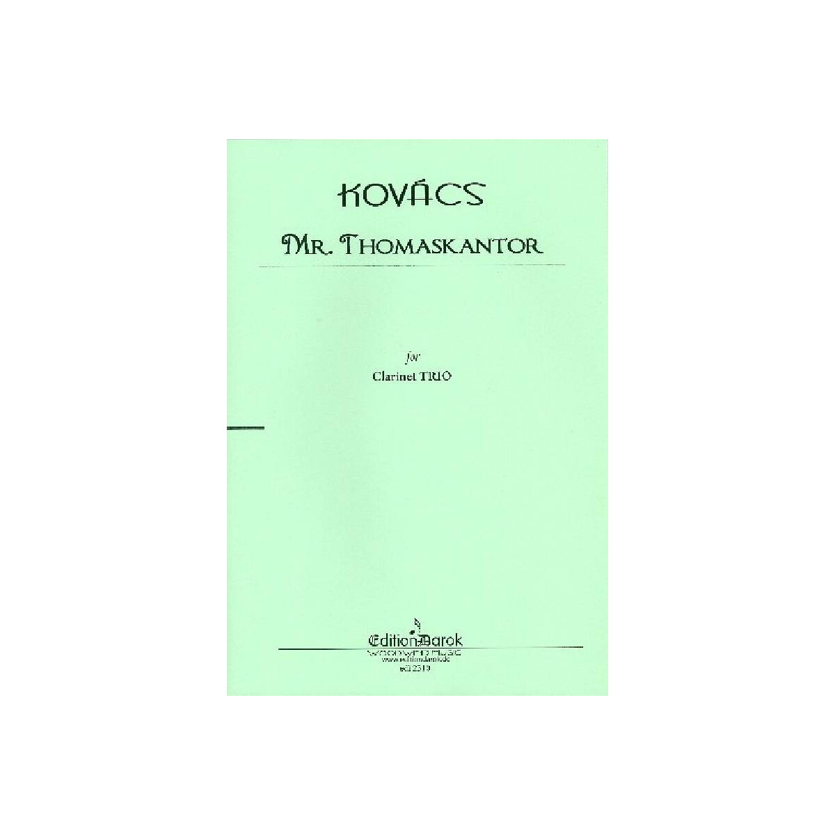 Mr. Thomaskantor box