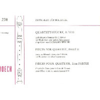 Quartettstücke nach den Duetten